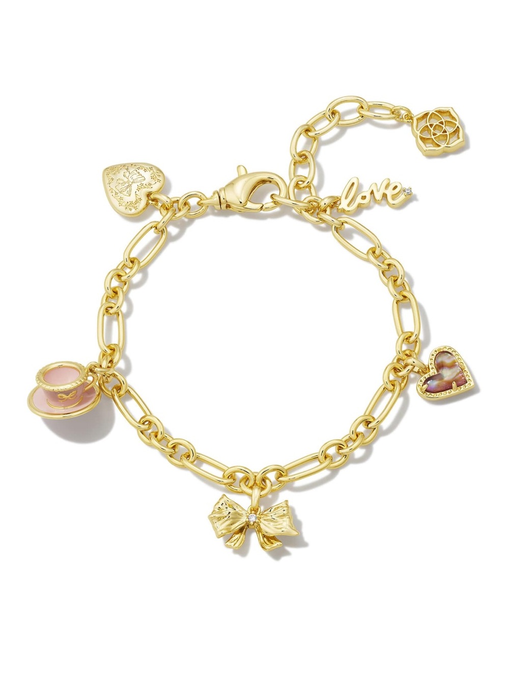 Kendra Scott x LoveShackFancy On Hand Charm Bracelet
